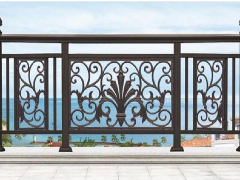 Aluminum alloy guardrail