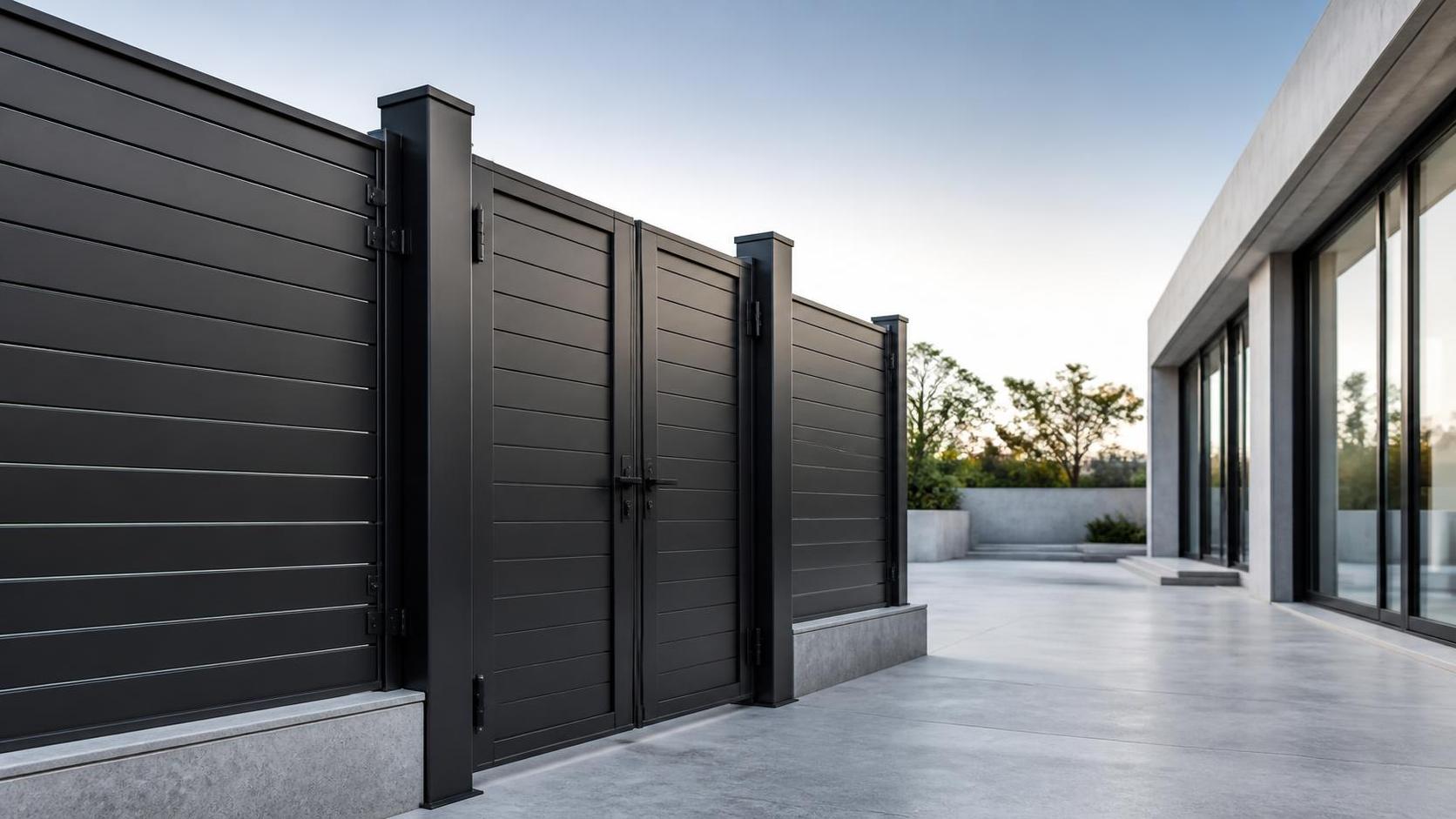 When aluminum fence panels need reinforced posts