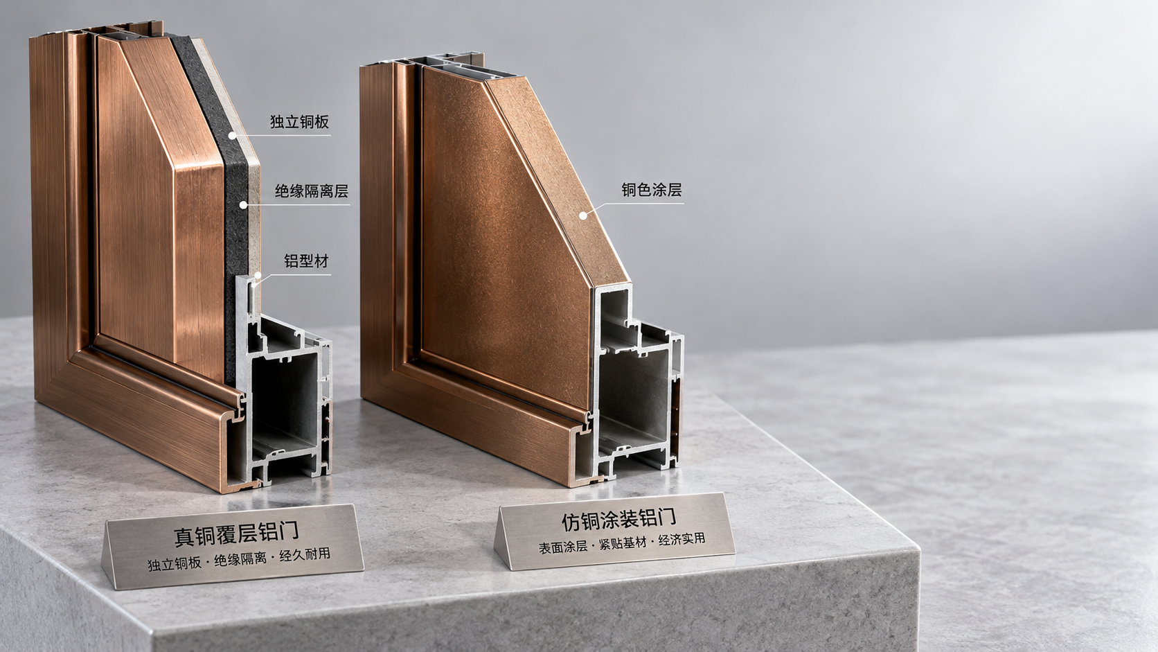 Copper Aluminum Doors: Real Copper Cladding or a Copper-Look Finish?