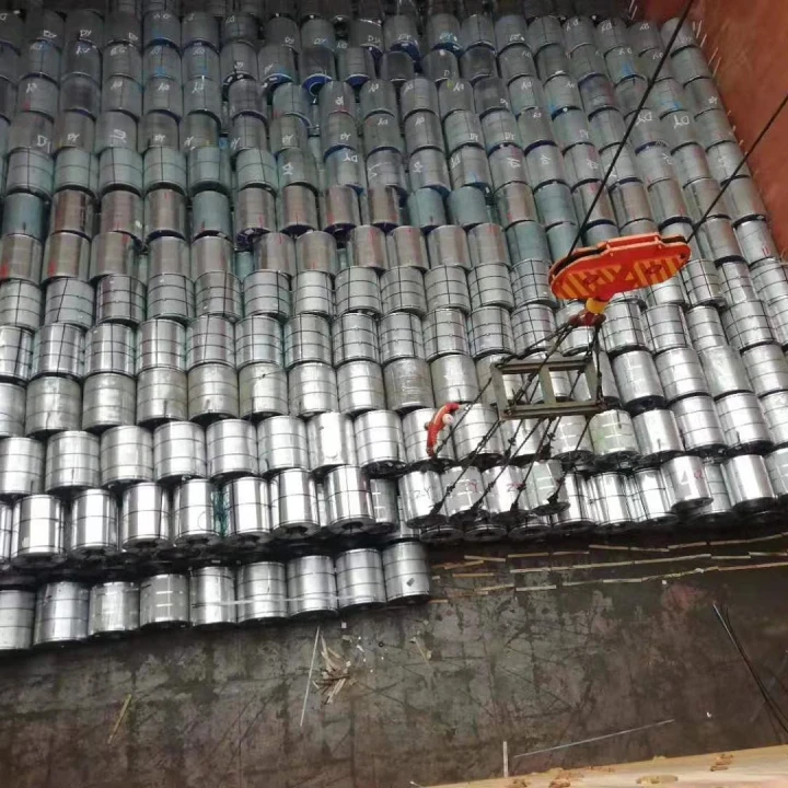 5,500 tons of galvanized steel coils shipped to the UAE 5,500 tons of galvanized steel coils shipped to the UAE