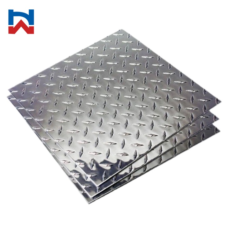 Checkered Stainless Steel Plate