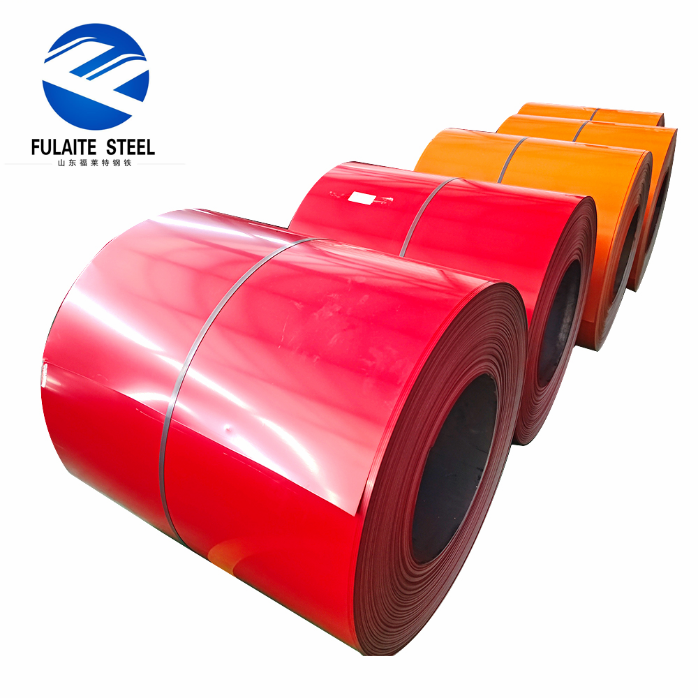 Dx51d Z40 2mm Ral9010 3002 9002 Bobina de Aço Galvanizado Pré-pintado Colorido PPGI Revestido com Excelentes Serviços de Corte e Solda