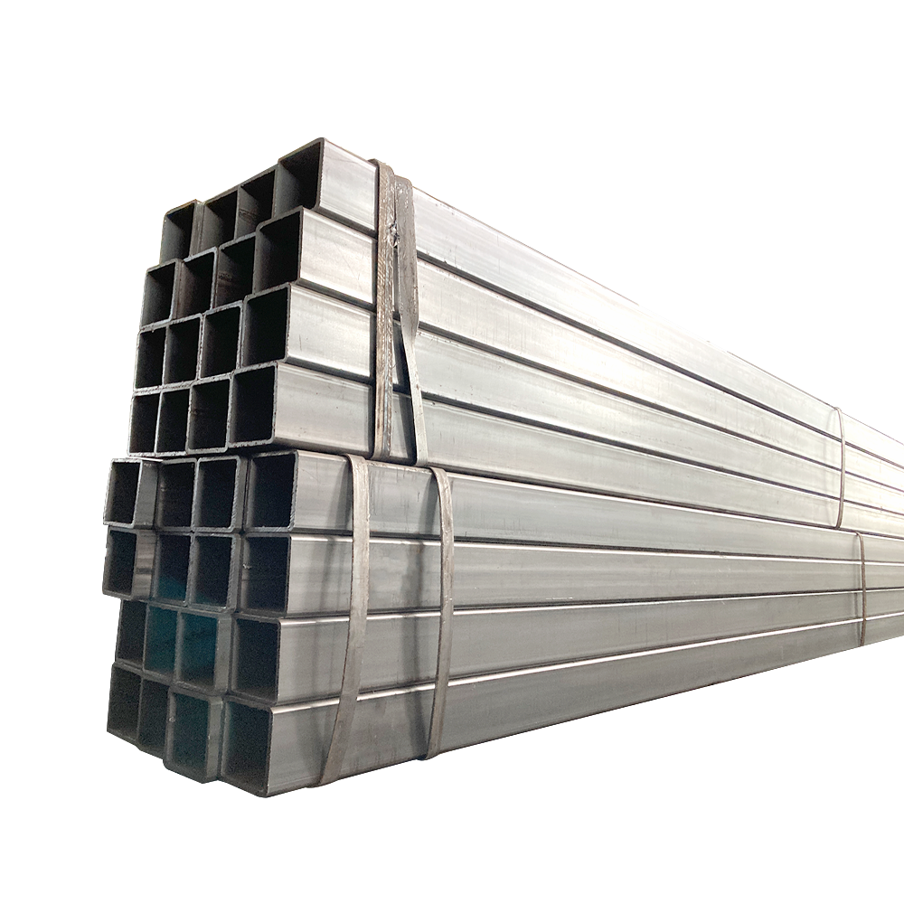 Tubo Quadrado Galvanizado a Quente de Alta Qualidade Q235 Q235B 20X20mm 25X25mm 40X40mm 50X50mm para Construção