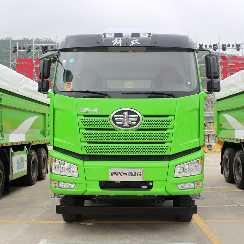 New and Uesd Dump Truck 6X4 FAW J6p 390HP with Made in China