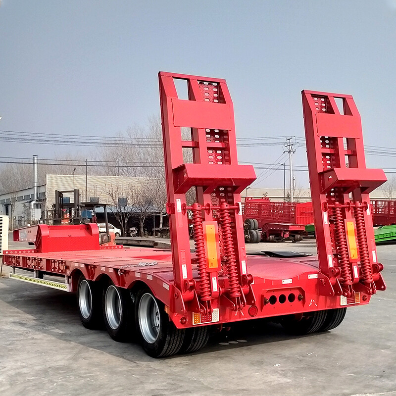 4 Axles Lowbed Trailers Price For sale