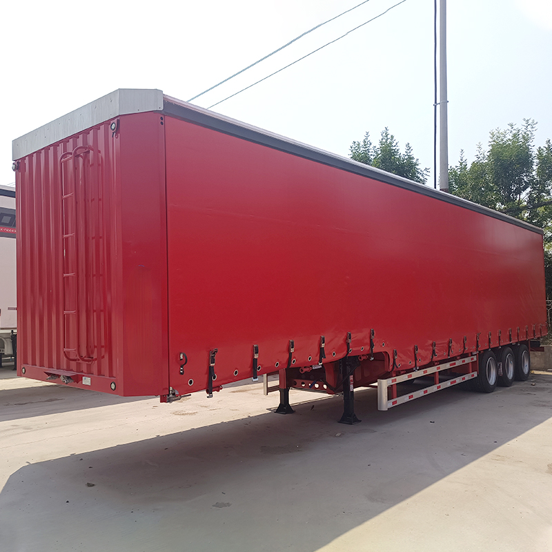 Corn Transport Curtain Side SemiTrailer