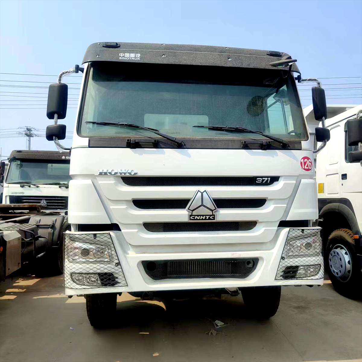 Export Sinotruk Howo 371 64 Concrete Mixer Truck