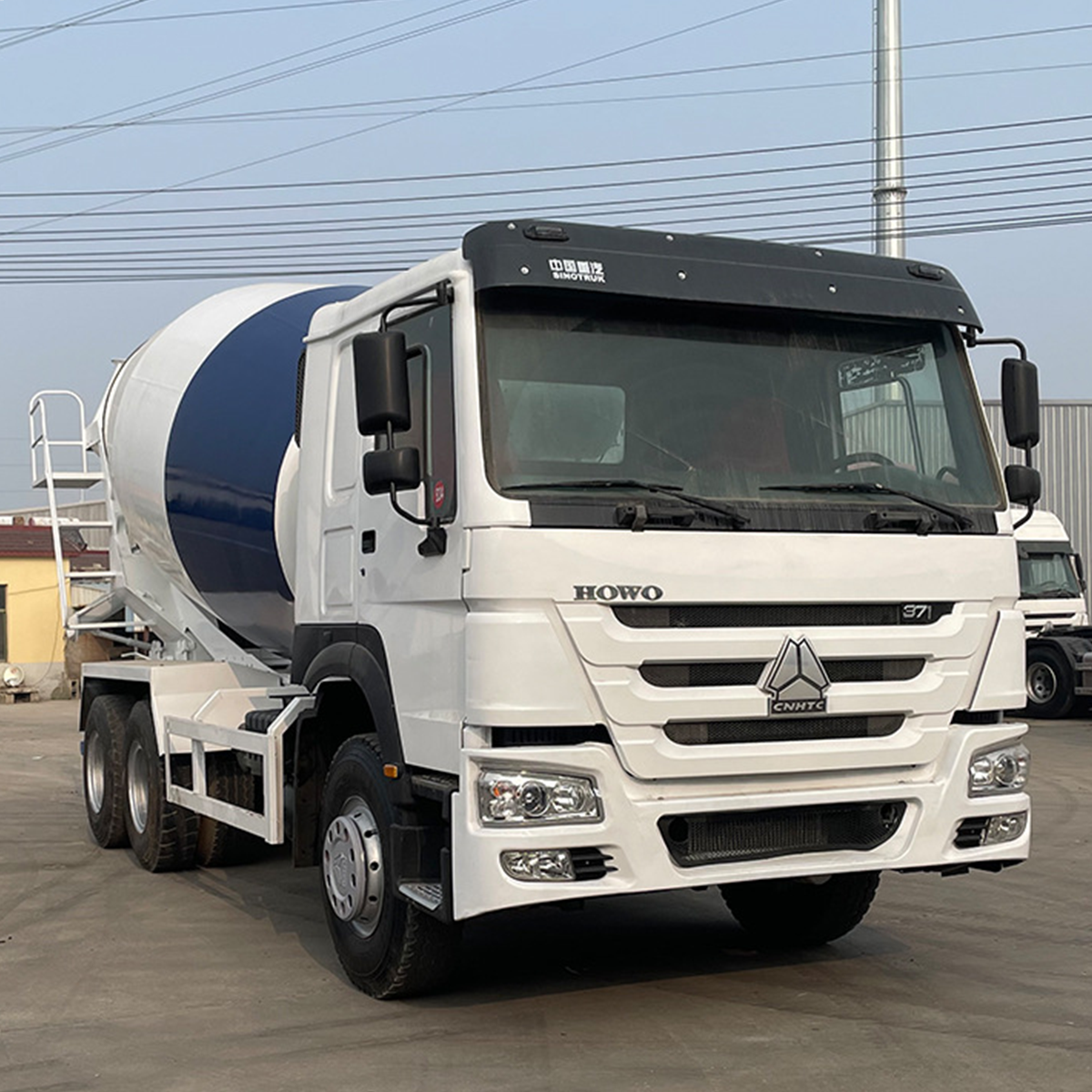 Export Sinotruk Howo 371 64 Concrete Mixer Truck