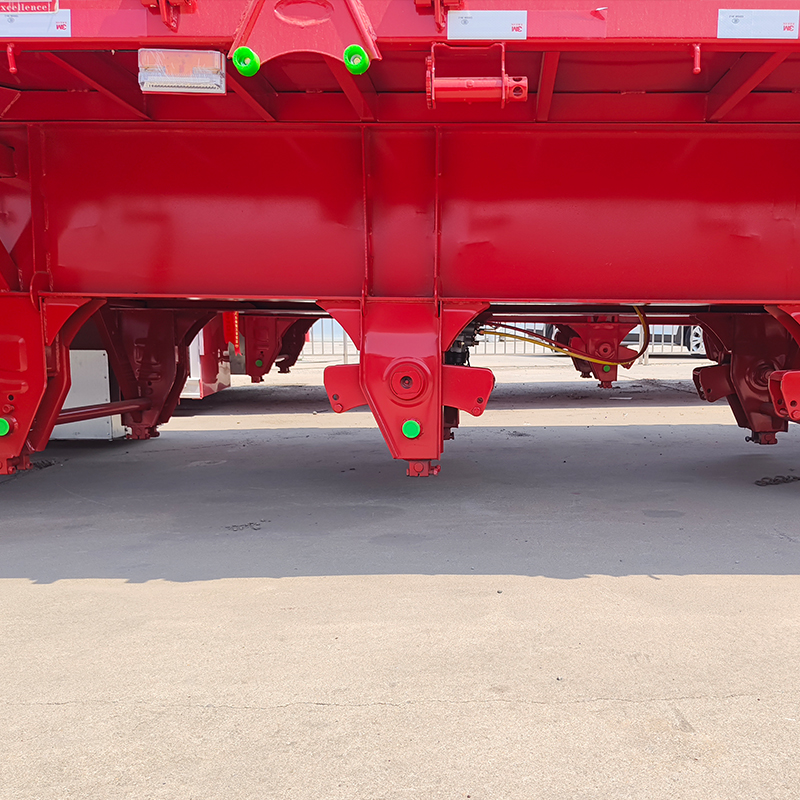 3/4 Axle Drop Side Wall Dump Semi Tipper Trailer