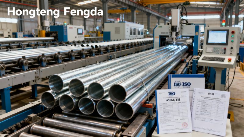 Why ISO-Certified Galvanized Pipe Manufacturers Are the Trusted Choice for Construction and Infrastructure Projects ¿Por qué los fabricantes de tubos galvanizados certificados ISO son la opción confiable para proyectos de construcción e infraestructura?