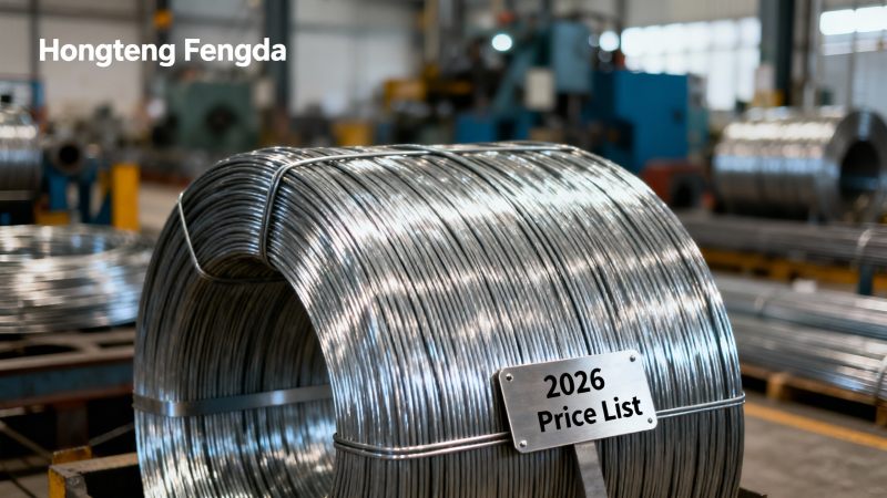 Lista de precios actualizada de alambre de acero 2026: Lo que los gerentes de compras necesitan saber