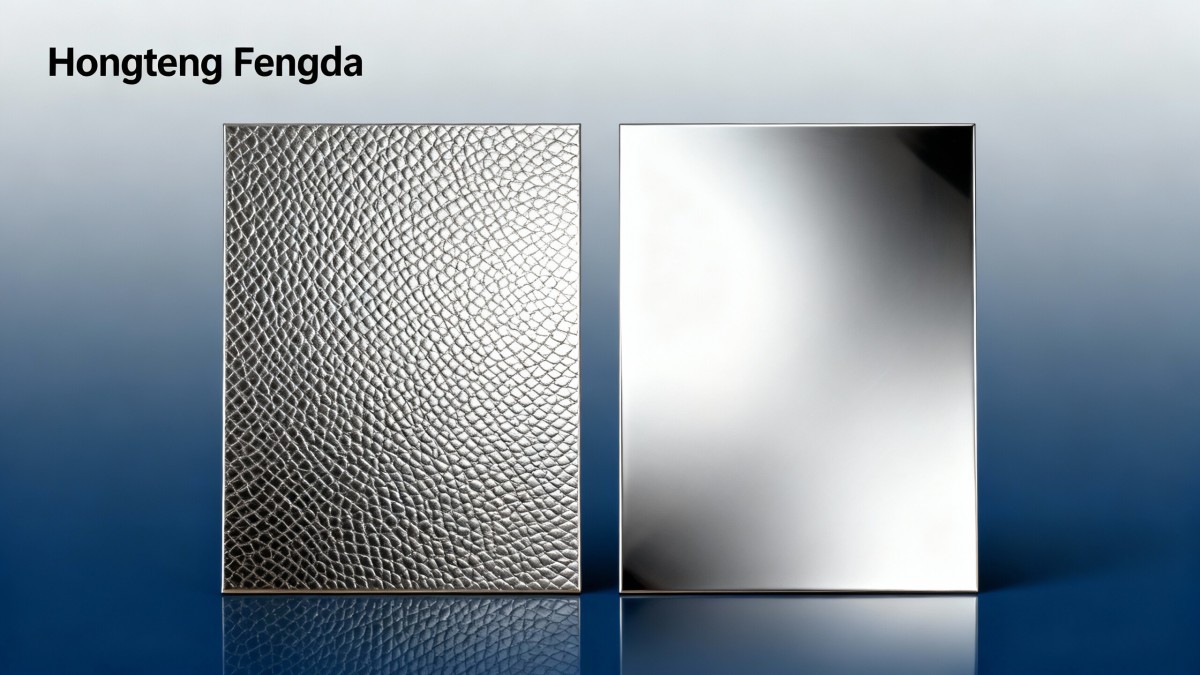 Placa de acero inoxidable estampada vs lámina de acero inoxidable espejo: ¿Cuál ofrece un mejor ROI para uso en construcción?