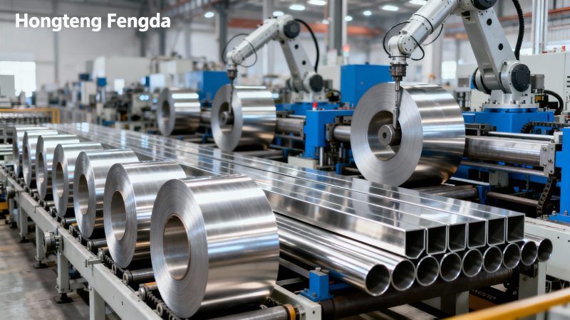 Company Expansion 2024: New Production Line for Stainless L Channel & Steel Tube Coil Expansión de la Empresa 2024: Nueva Línea de Producción para Canal en L de Acero Inoxidable y Bobina de Tubo de Acero