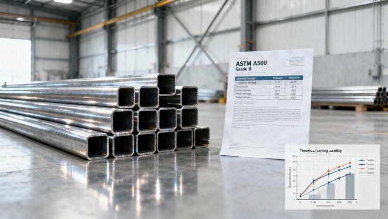Barra cuadrada de acero para proyectos de construcción: tablas de capacidad de carga frente a los requisitos de la norma ASTM A500 grado B.