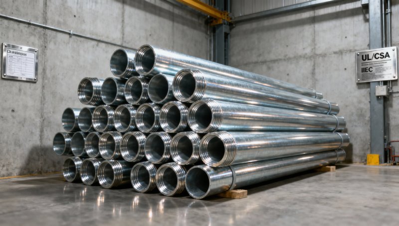 Normas de Seguridad para Conduit de Acero Electrogalvanizado: Cumplimiento UL, CSA e IEC para Gerentes de Proyectos Eléctricos