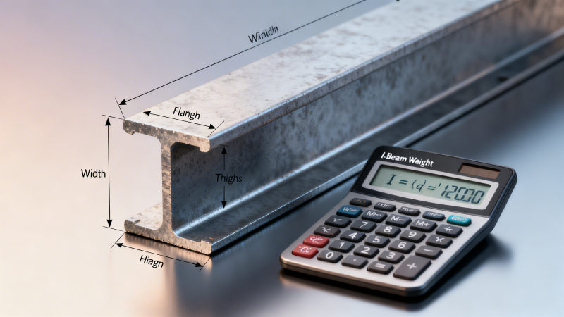 How to Calculate I Beam Weight for Industrial Projects — Step-by-Step Guide with Metric & Imperial Units Cómo calcular el peso de la viga I para proyectos industriales — Guía paso a paso con unidades métricas e imperiales