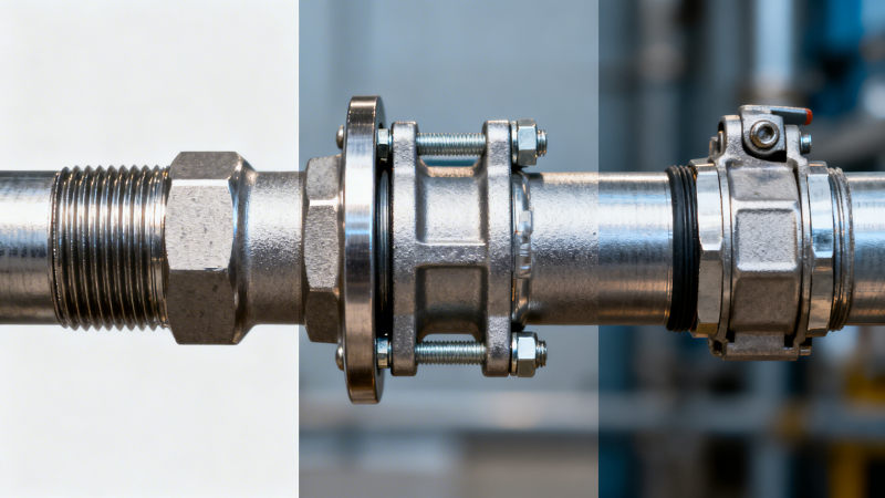 Carbon steel gas pipe jointing methods compared: Threaded, flanged, or groove-coupled — which delivers lowest TCO? Métodos de unión de tuberías de gas de acero al carbono comparados: roscados, con bridas o acoplados por ranura: ¿cuál ofrece el menor coste total de propiedad (TCO)?