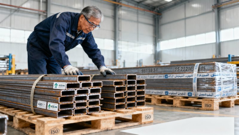 China Exporter Compliance Report: 2026 Updates on Angle vs Channel Steel Packaging, Marking & Documentation for GCC & ASEAN Informe de Cumplimiento de Exportadores de China: Actualizaciones 2026 sobre Embalaje, Marcado y Documentación de Acero Angular vs. Canal para GCC y ASEAN