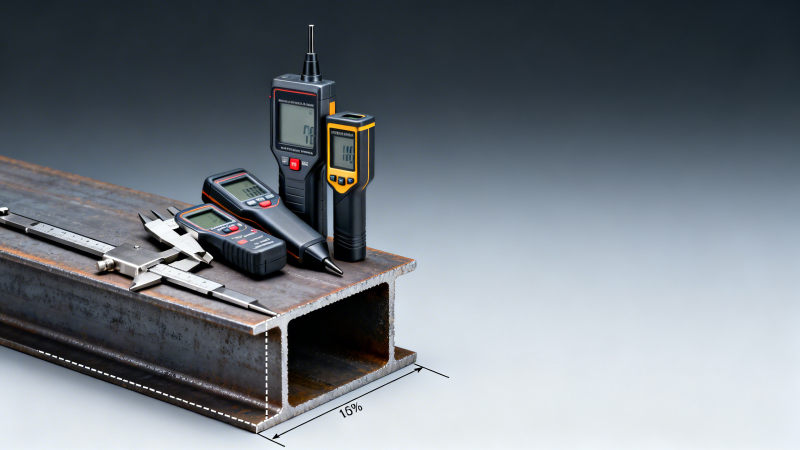 How to Measure a Steel Beam On-Site: Tools, Tolerances & QA Checks Every Inspector Needs Cómo medir una viga de acero en el lugar: herramientas, tolerancias y controles de calidad que todo inspector necesita