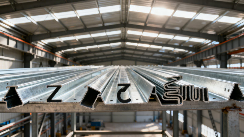 Selección del tipo correcto de correa de acero estructural para techos de edificios comerciales