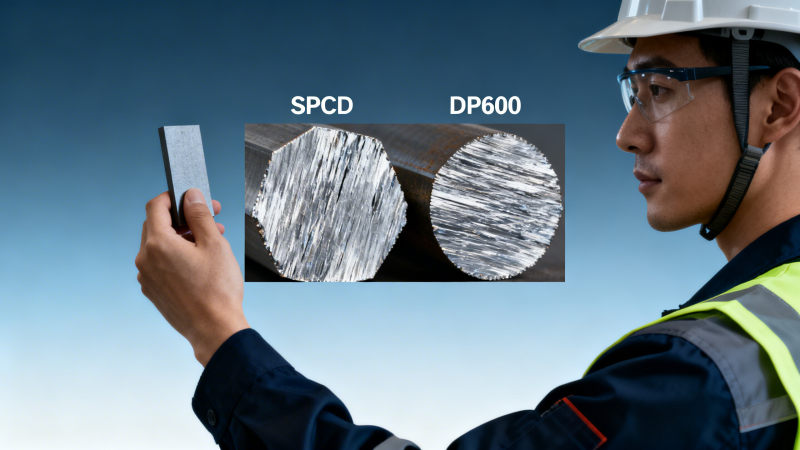 ¿Puede el acero SPCD de alta resistencia reemplazar al DP600 en soportes estructurales? Una comparación de la relación límite elástico-resistencia para proveedores de nivel 1