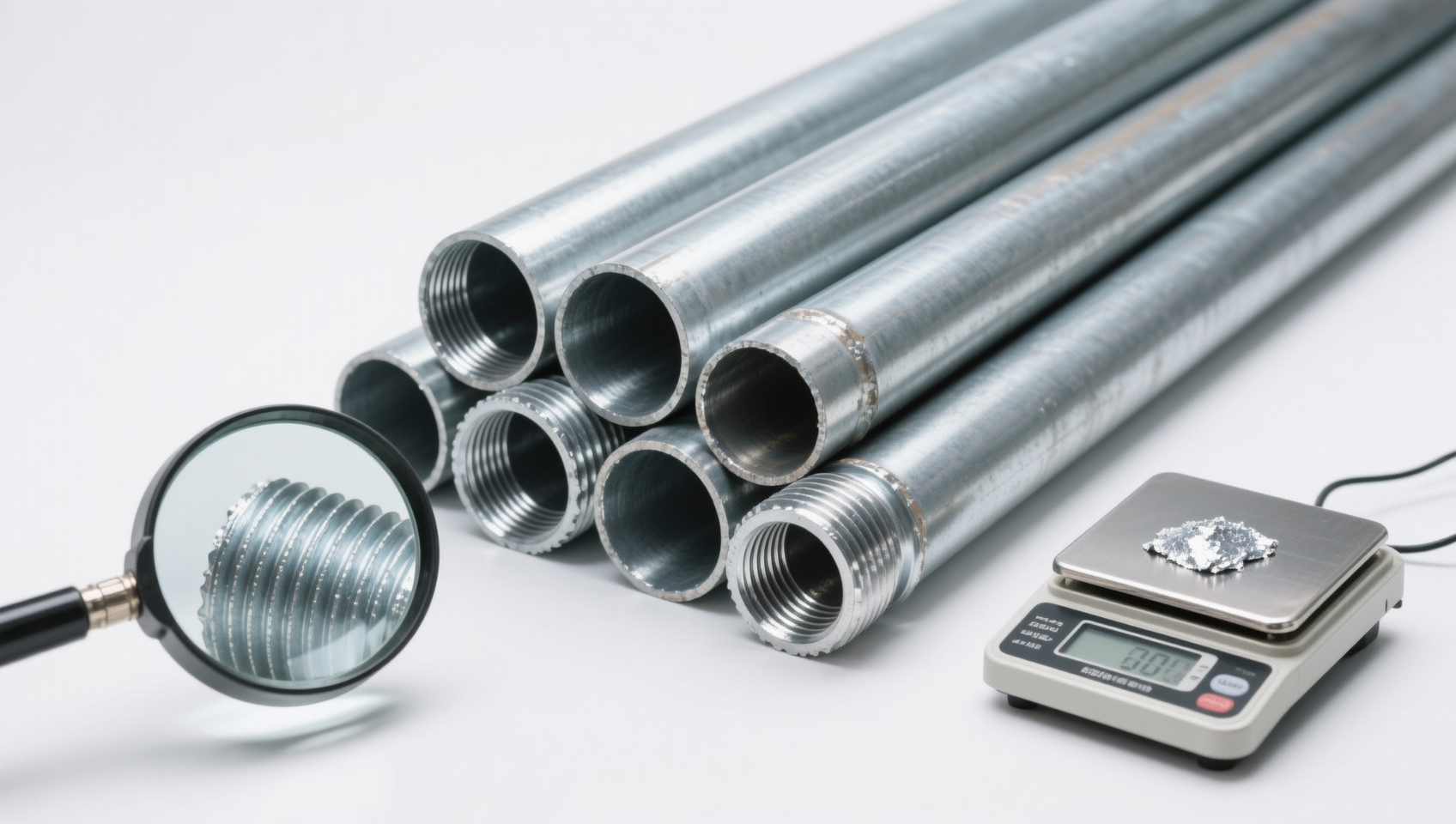 Matriz de selección de tubería industrial galvanizada: 6 parámetros (resistencia a la fluencia, peso del revestimiento de zinc, roscado) que no puedes ignorar