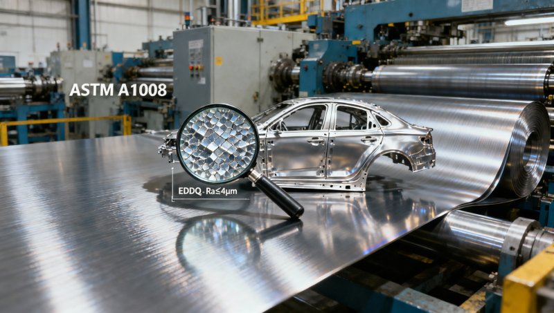 ¿Qué es el acero en lámina de carbono y por qué es importante su grado ASTM A1008 para el estampado automotriz?