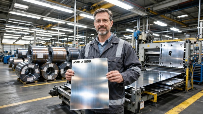¿Qué es el acero en lámina de carbono y por qué es importante su grado ASTM A1008 para el estampado automotriz?