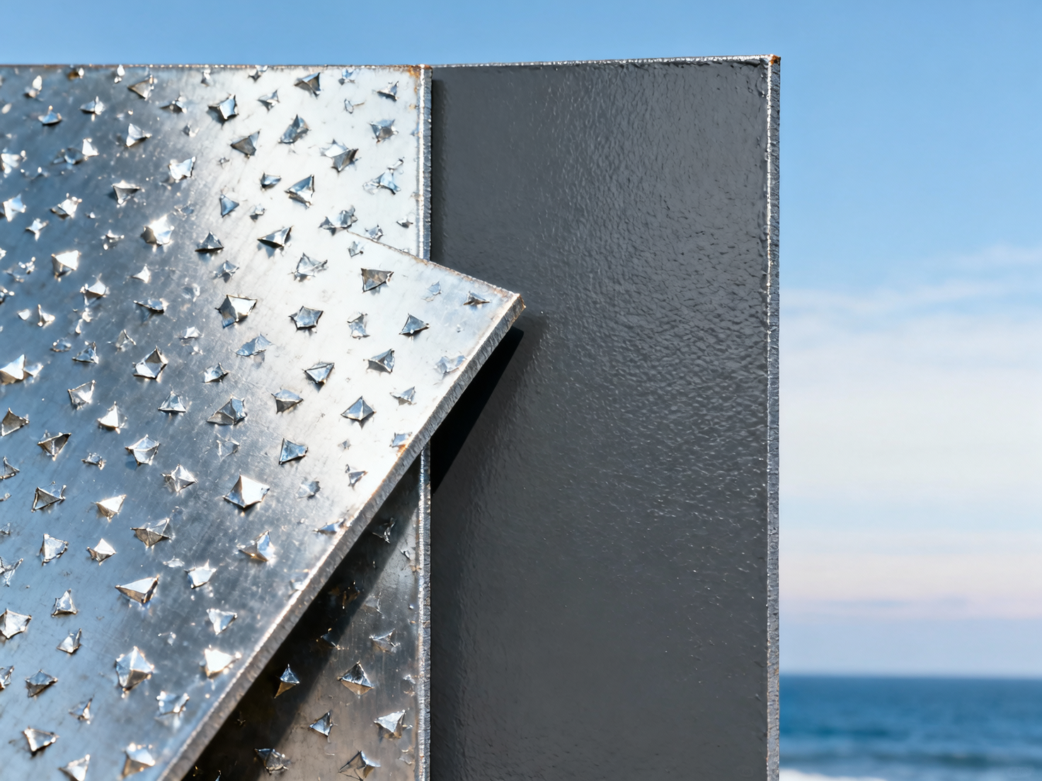 Placa de acero galvanizado vs. placa de acero pintada: ¿Cuál ofrece mejor protección contra la corrosión a largo plazo para infraestructuras costeras?