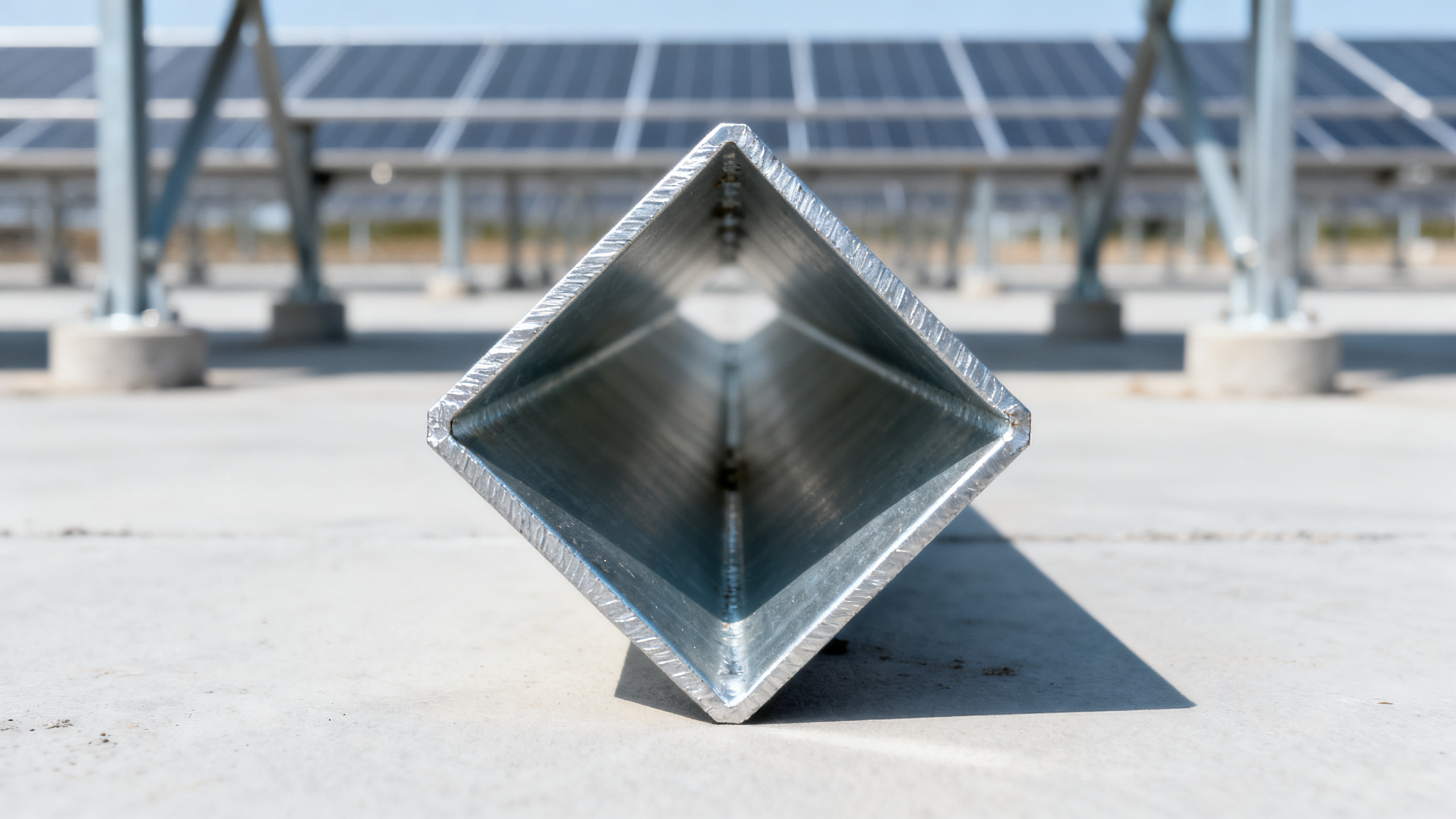 ¿Para qué se utiliza el acero angular en las estructuras de montaje solar y cómo afecta la resistencia a la flexión al ROI a largo plazo?