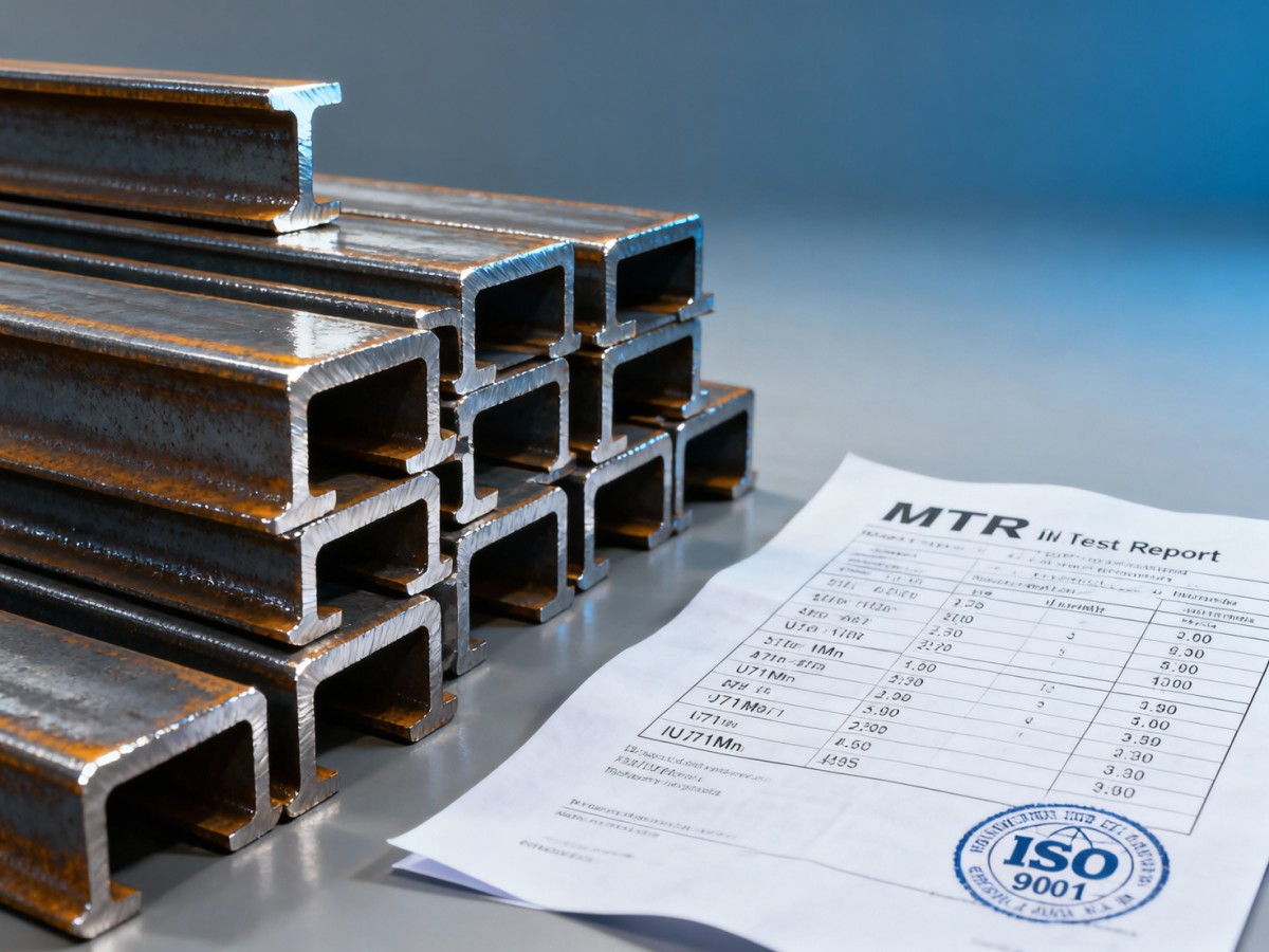 Are Hot Rolled I Beams for Crane Rails Typically Supplied With Mill Test Reports or Third-Party Certifications? ¿Los perfiles I laminados en caliente para rieles de grúa suelen suministrarse con informes de prueba de fábrica o certificaciones de terceros?