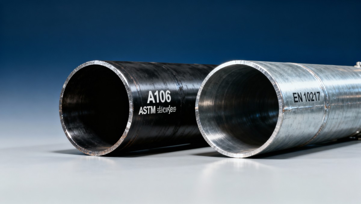 ¿En qué se diferencian las normas ASTM y EN para tuberías de acero industriales en las compras globales?