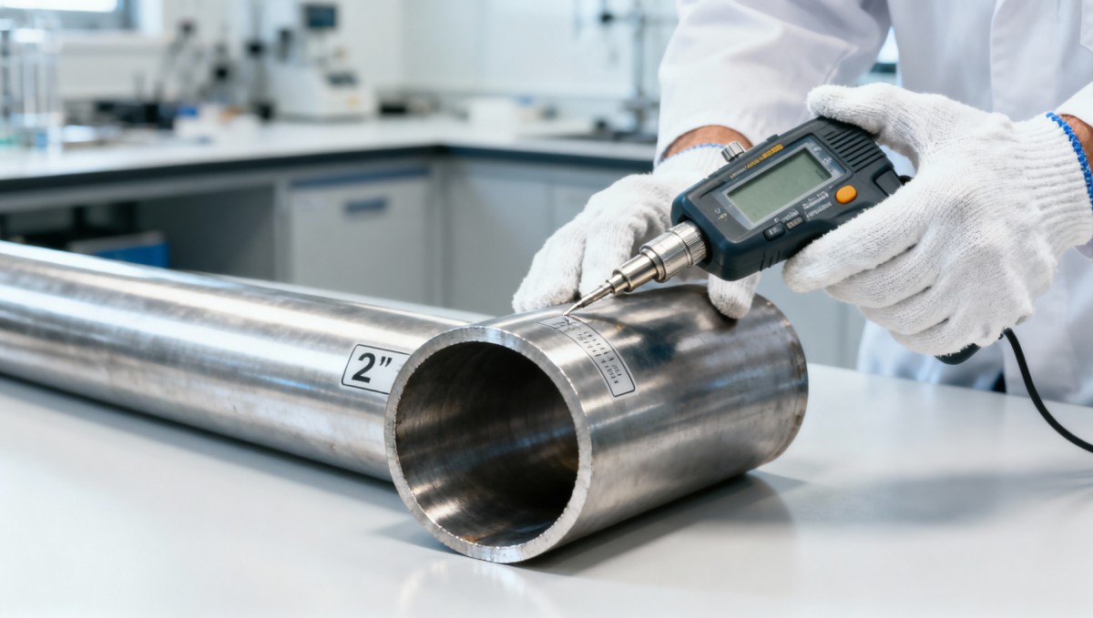 2 stainless pipe ordered as schedule 40 arrived as schedule 10 — how to verify before acceptance 2 tubos de acero inoxidable pedidos como Schedule 40 llegaron como Schedule 10 — cómo verificar antes de la aceptación