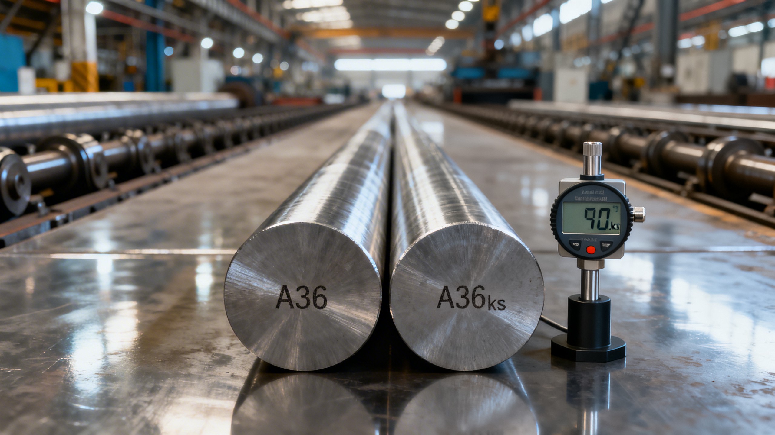 La barra redonda de acero al carbono A36 parece estándar, hasta que comparas la consistencia de tracción entre lotes