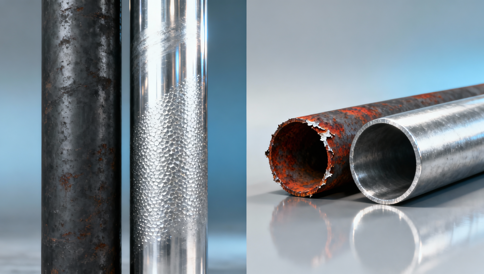 Tubo de acero galvanizado vs. tubo de acero negro: ¿Cuál dura más en proyectos al aire libre?