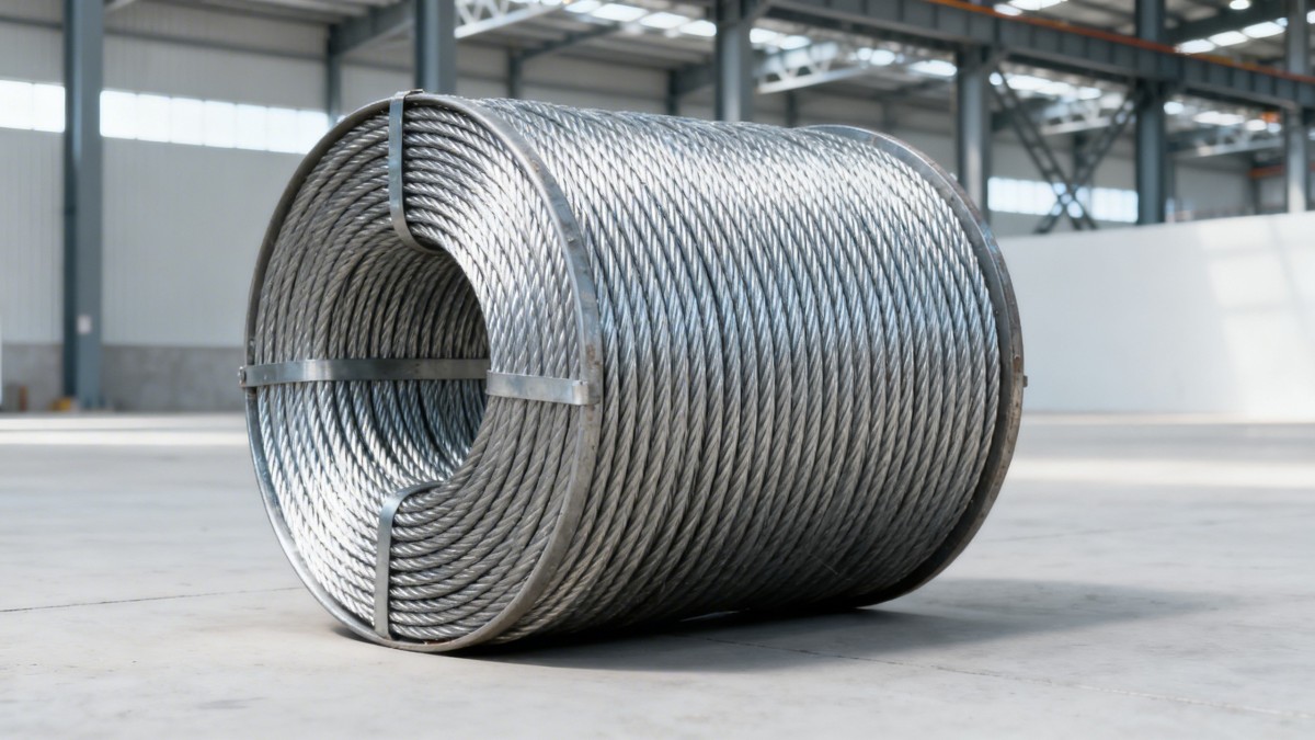 Hot Dipped Galvanized Steel Wire Rope: Why Spooling Direction Affects Service Life Cable de acero galvanizado por inmersión en caliente: por qué la dirección de bobinado influye en la vida útil