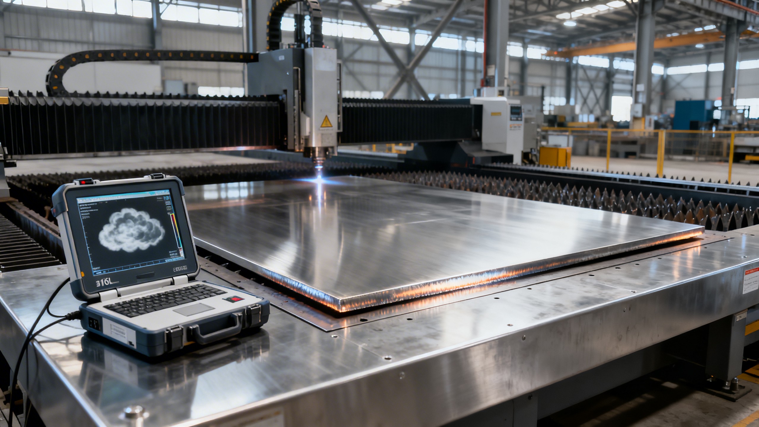 Chapas de acero inoxidable: Por qué el «certificado de fábrica» no cubre las tensiones residuales posteriores al corte