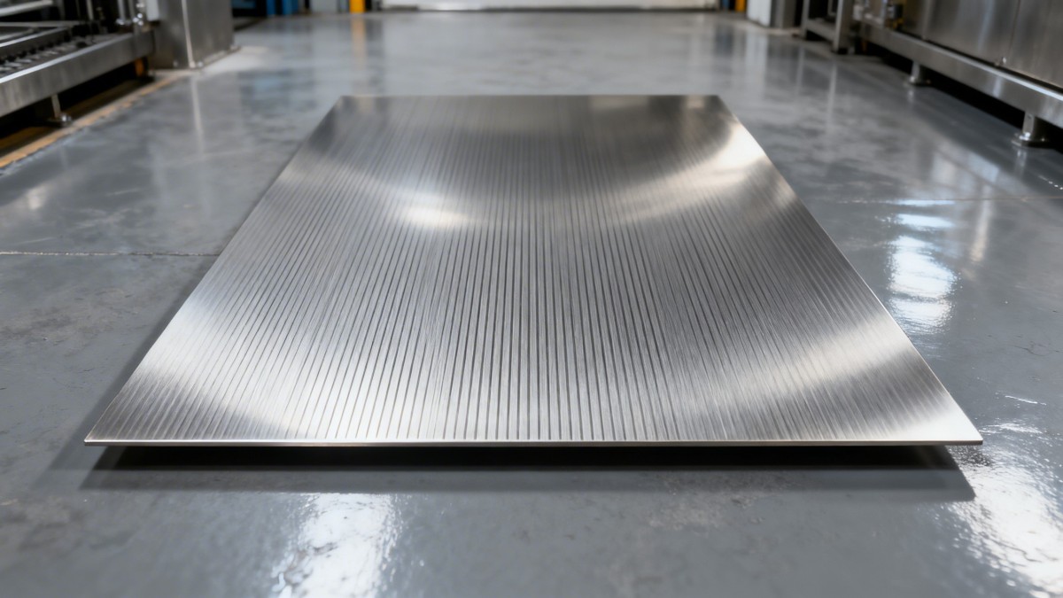 Brushed Stainless Plate: How Abrasive Grit Size Influences Long-Term Appearance Retention Placa de acero inoxidable cepillado: cómo influye el tamaño del grano abrasivo en la conservación del aspecto a largo plazo