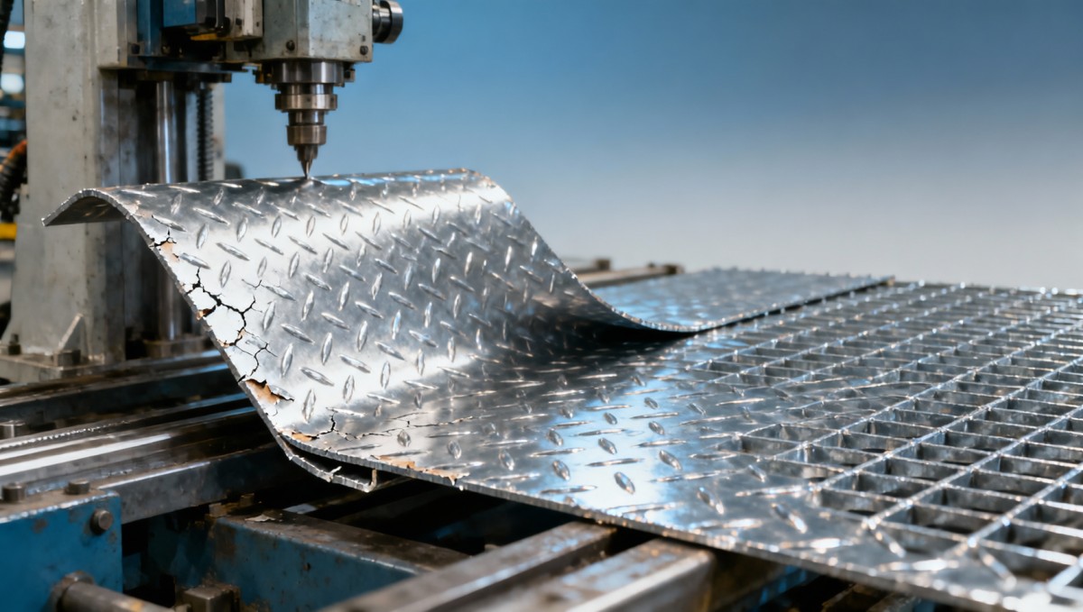 Why galvanized expanded metal sheet edges chip during bending—and how to prevent it Por qué los bordes de la lámina de metal expandido galvanizado se astillan durante el doblado y cómo prevenirlo