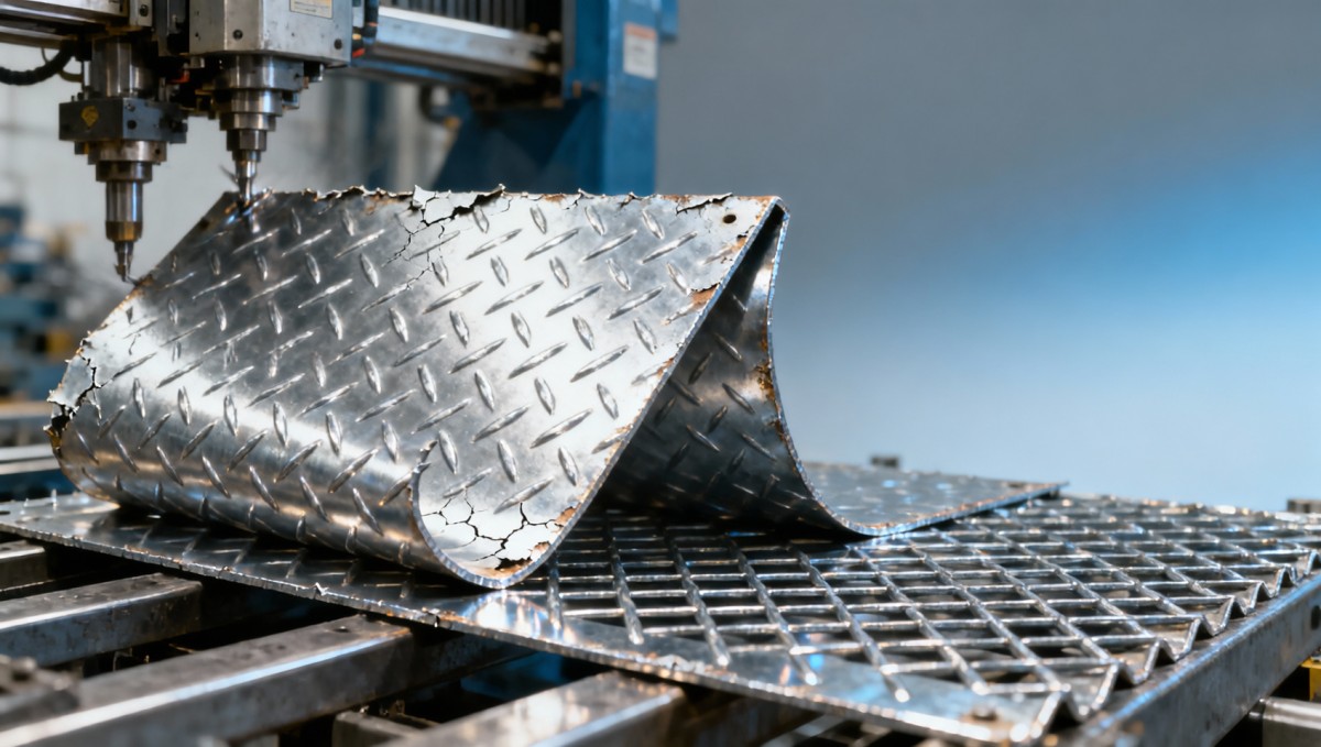 Why galvanized expanded metal sheet edges chip during bending—and how to prevent it Por qué los bordes de la lámina de metal expandido galvanizado se astillan durante el doblado y cómo prevenirlo