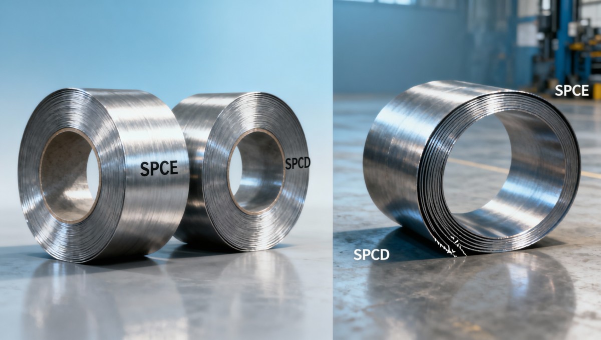 SPCE and SPCD steel both meet JIS G 3141—but fail different bend test criteria Los aceros SPCE y SPCD cumplen con JIS G 3141, pero no superan diferentes criterios de prueba de doblado