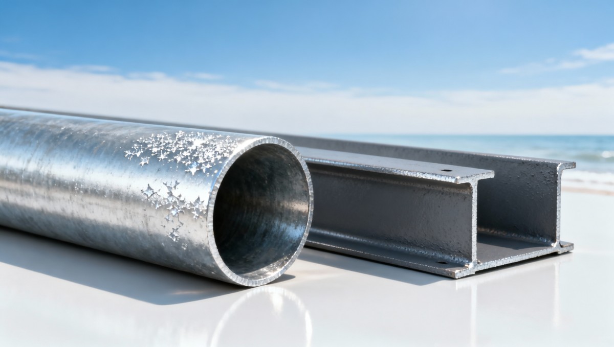 ¿Tubo galvanizado para fontanería en zonas costeras: desprendimiento de zinc o ataque por cloruros?