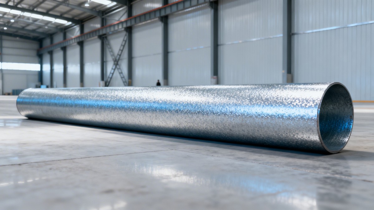 Tubería de acero galvanizada por inmersión en caliente: ¿El patrón de flor de zinc indica calidad?