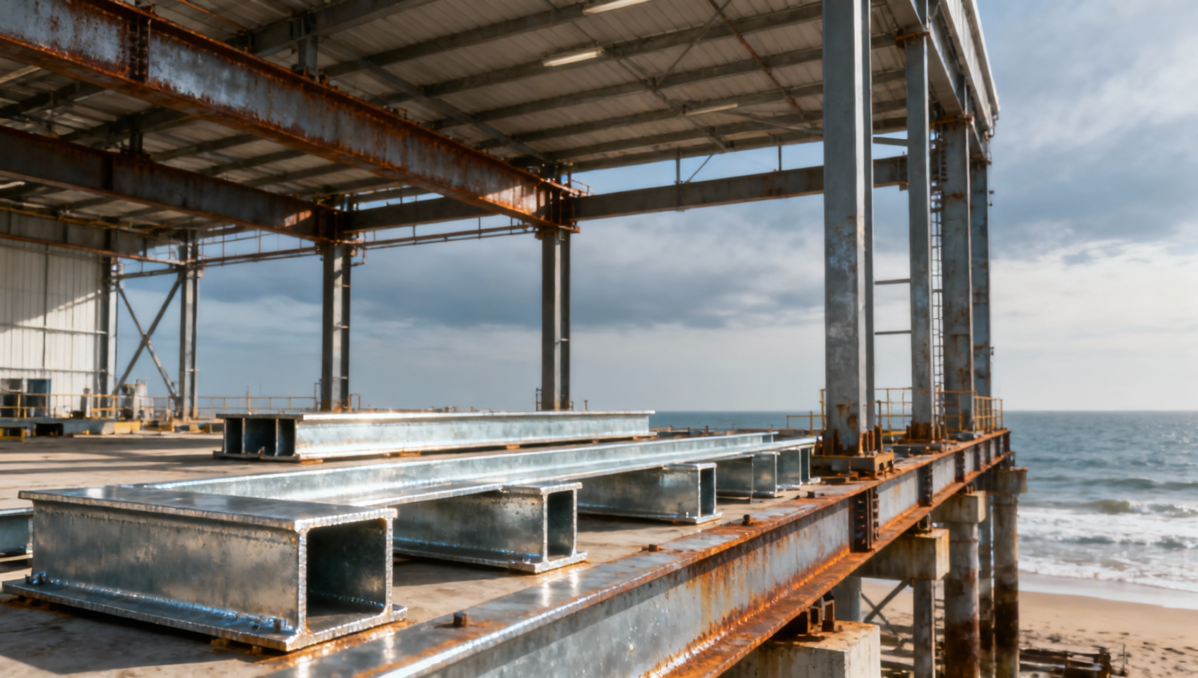 Acero resistente a la corrosión en proyectos costeros: ¿Qué cambios se producen?