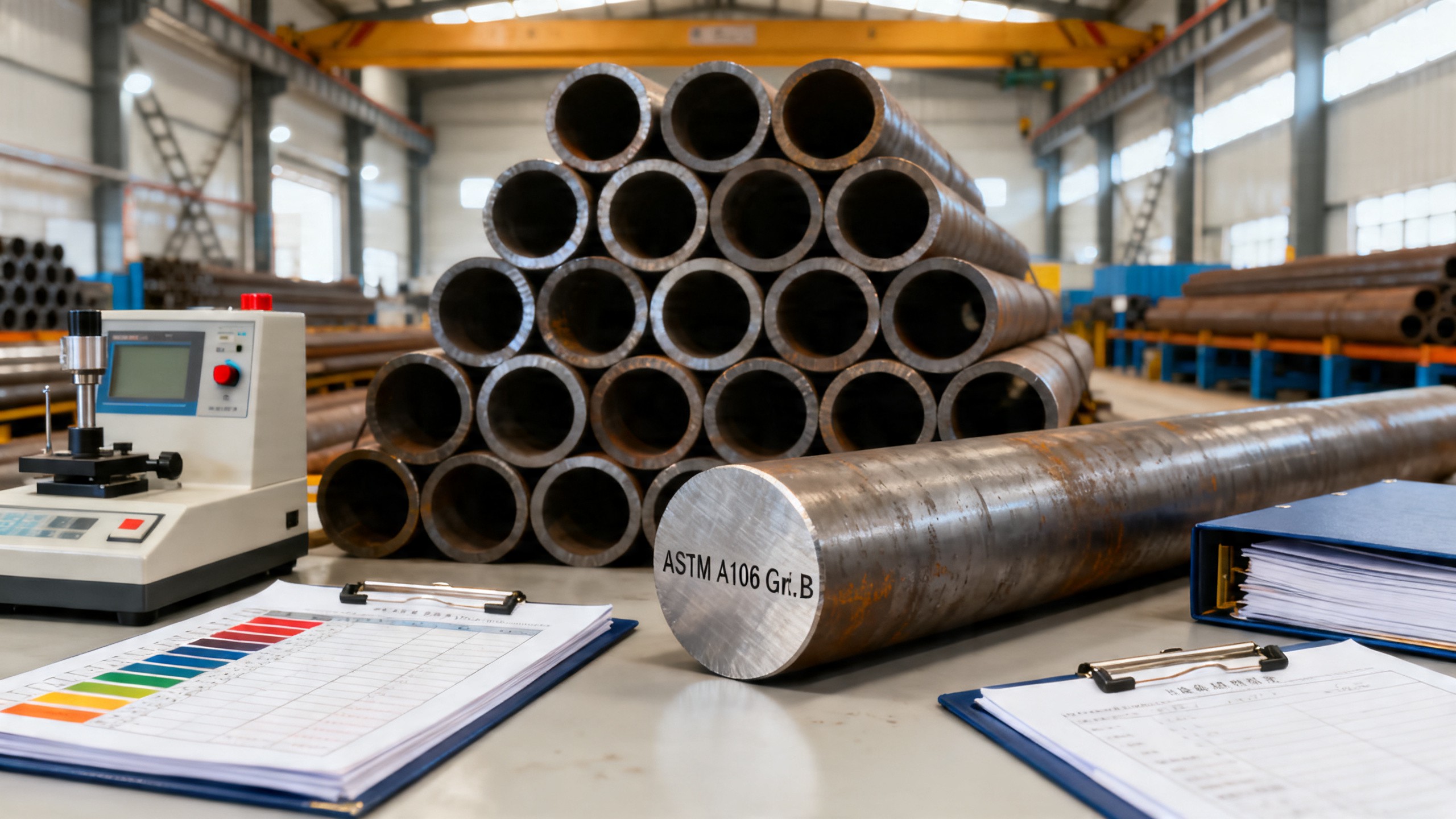 Grados equivalentes de ASTM A106 Gr.B y dónde surge la confusión
