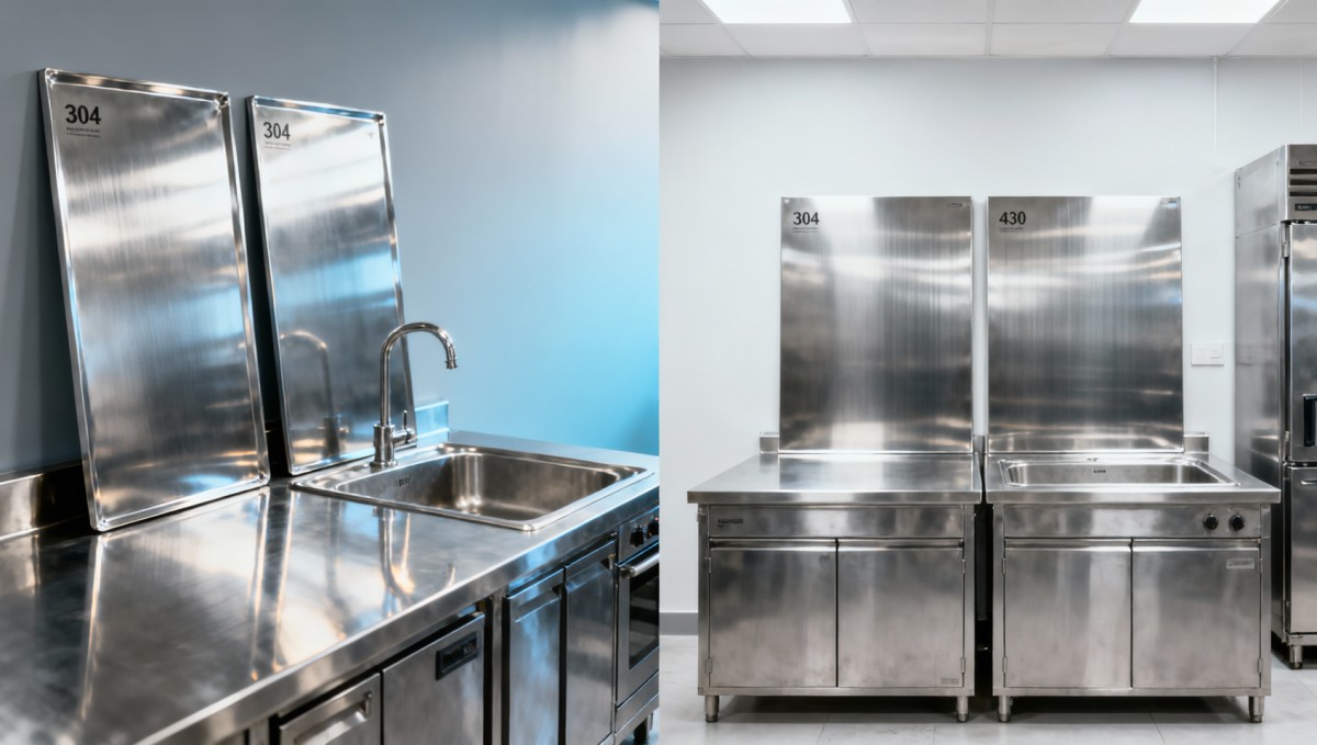 Stainless Steel Sheet for Kitchen: 304 or 430? Lámina de acero inoxidable para cocina: ¿304 o 430?