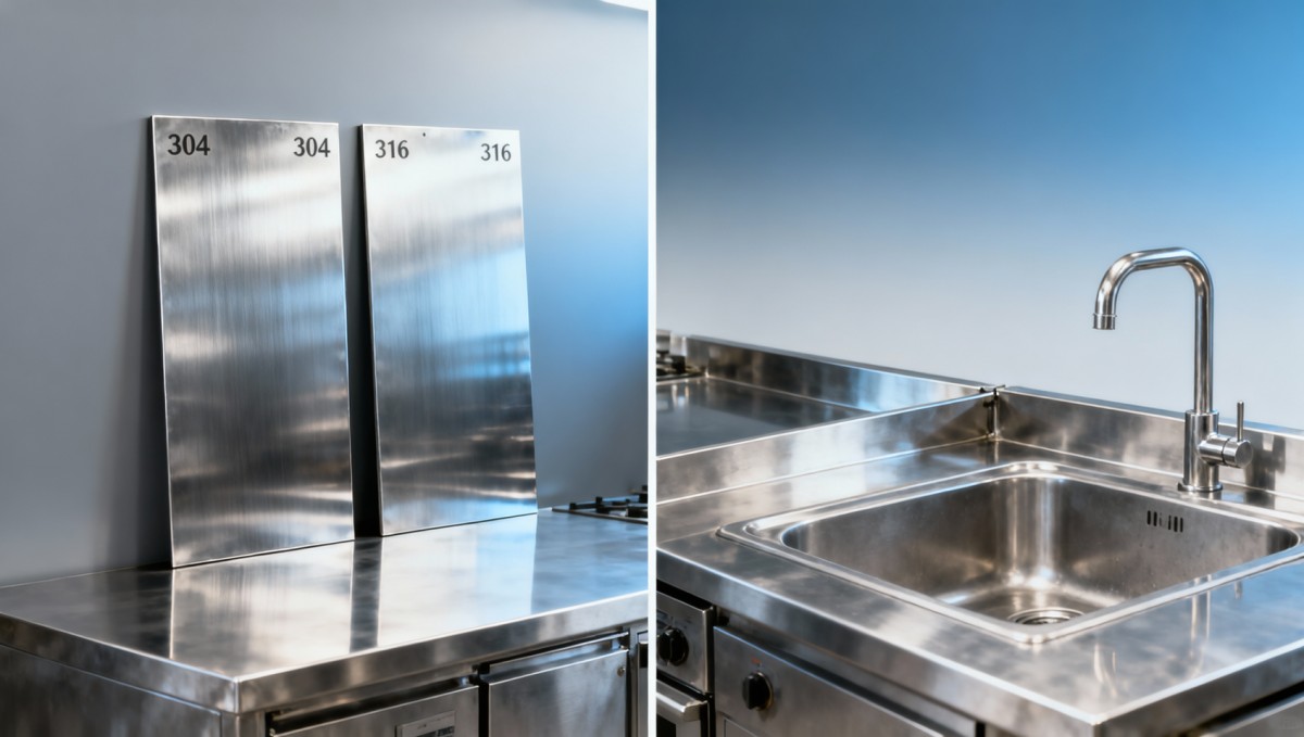 Lámina de acero inoxidable para cocina: ¿304 o 316 para uso diario?