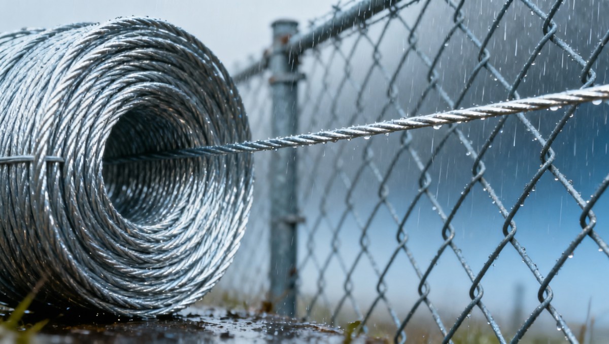 Por qué importa al aire libre el espesor del recubrimiento galvanizado del alambre de acero