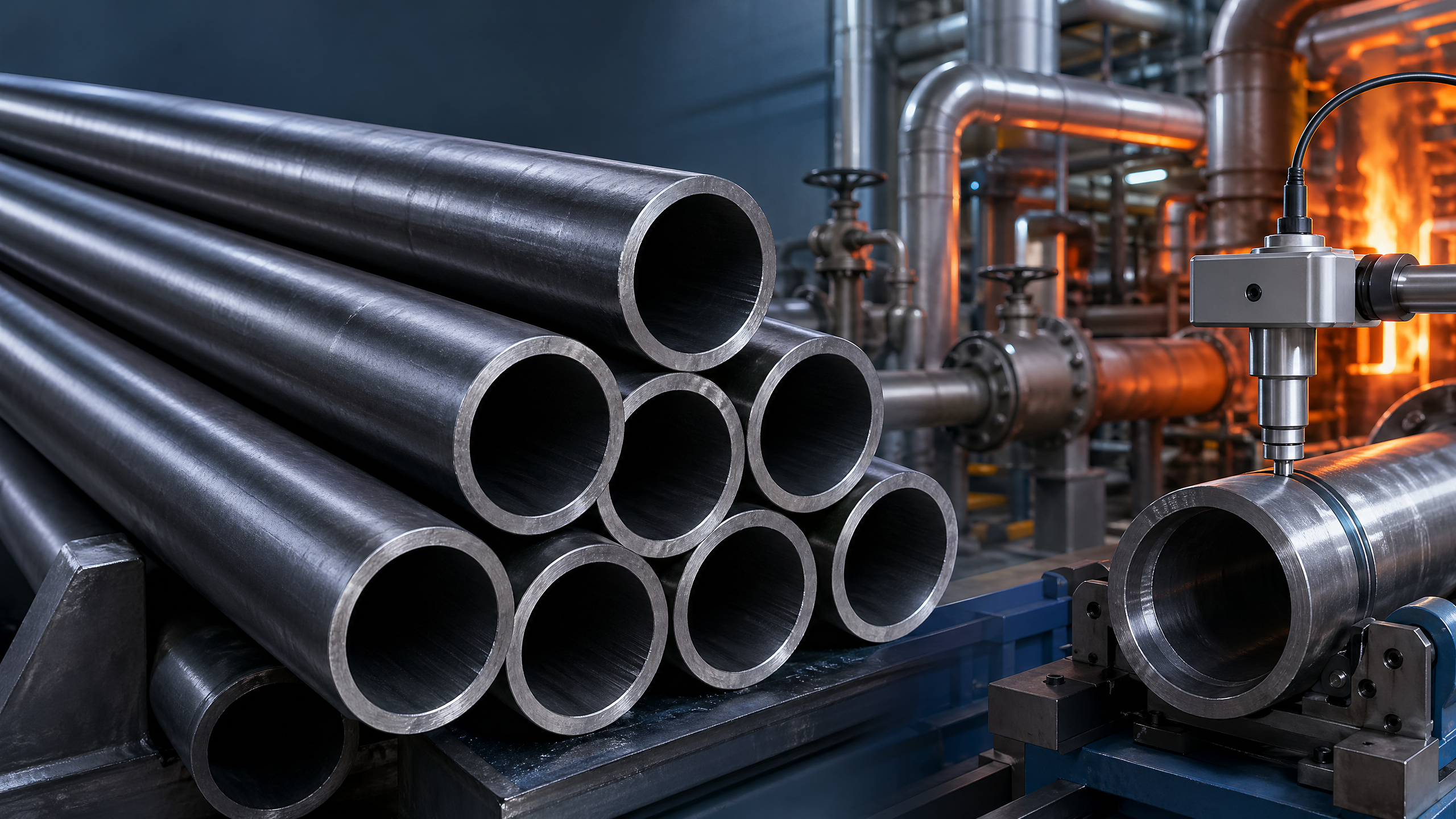 Propiedades mecánicas de ASTM A106 Gr B bajo calor y presión
