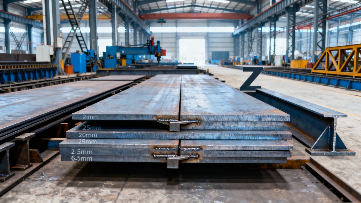 Placa de acero para construcción: opciones de espesor que cambian el rendimiento
